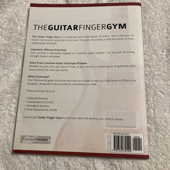 The Guitar Finger Gym by Simon Pratt (English) Paperback Book - Picture 2 of 2